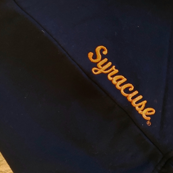 Syracuse Orangemen Cheer Skirt Womens XL Navy Orange Drawstring Embroidere Logo - Picture 7 of 8